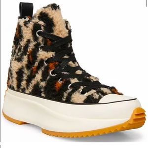 Faux Fur Platform High Tops